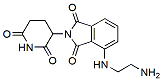 Molecular structure of the compound: Pomalidomide-C2-NH2