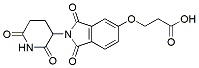Molecular structure of the compound: Thalidomide-5-O-C2-acid