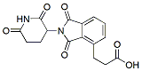 Molecular structure of the compound: Thalidomide-C2-acid
