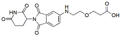 Molecular structure of the compound: Pomalidomide-5-PEG1-Acid