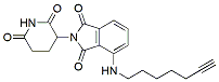 Molecular structure of the compound: Pomalidomide-C5-propargyl