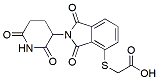 Molecular structure of the compound: Thalidomide-S-C1-acid