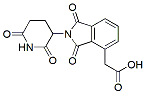 Molecular structure of the compound: Thalidomide-C1-acid