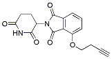 Molecular structure of the compound: Thalidomide-O-C2-Propargyl