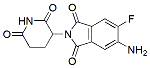 Molecular structure of the compound: Thalidomide-5-NH2-6-F