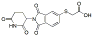 Molecular structure of the compound: Thalidomide-5-S-C1-acid