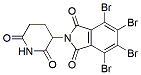 Molecular structure of the compound: Tetrabromo-thalidomide