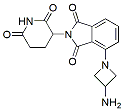 Molecular structure of the compound: 4-(3-aminoazetidin-1-yl)-2-(2,6-dioxopiperidin-3-yl)-2,3-dihydro-1H-isoindole-1,3-dione