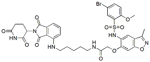 Molecular structure of the compound BP-46215