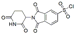 Molecular structure of the compound: 5-Sulfonyl chloride-thalidomide