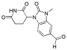 Molecular structure of the compound: 1-(2,6-dioxopiperidin-3-yl)-3-methyl-2-oxo-2,3-dihydro-1H-benzo[d]imidazole-5-carbaldehyde
