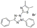 Molecular structure of the compound: Thiazolyl Blue