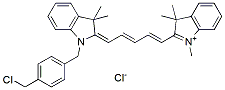 Molecular structure of the compound: MitoTracker Deep Red FM