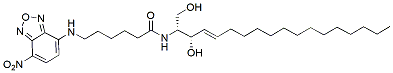 Molecular structure of the compound: C6 NBD Ceramide