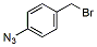 Molecular structure of the compound: 1-Azido-4-(bromomethyl)benzene
