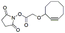 Molecular structure of the compound: Cyclooctyne-O-NHS ester