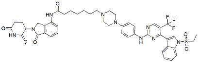 Molecular structure of the compound BP-46407