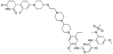 Molecular structure of the compound BP-46416