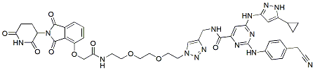 Molecular structure of the compound: PROTAC Chk1 degrader-1