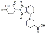 Molecular structure of the compound: Thalidomide-piperidine-acid