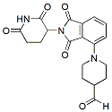 Molecular structure of the compound: Thalidomide-piperidine-4-carbaldehyde