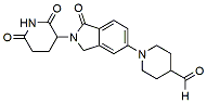 Molecular structure of the compound: 1-(2-(2,6-dioxopiperidin-3-yl)-1-oxoisoindolin-5-yl)piperidine-4-carbaldehyde