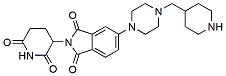 Molecular structure of the compound: Pomalidomide 5-piperazine-4-methylpiperidine dihydrochloride