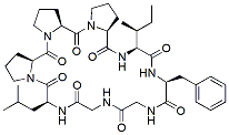 Molecular structure of the compound BP-46539