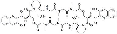 Molecular structure of the compound BP-46549
