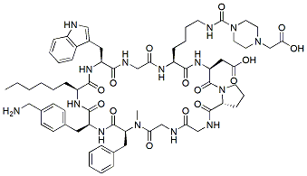 Molecular structure of the compound BP-46559
