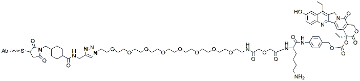 Molecular structure of the compound: Ab-SN38