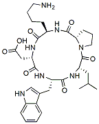 Molecular structure of the compound: Cyclic PSAP peptide 
