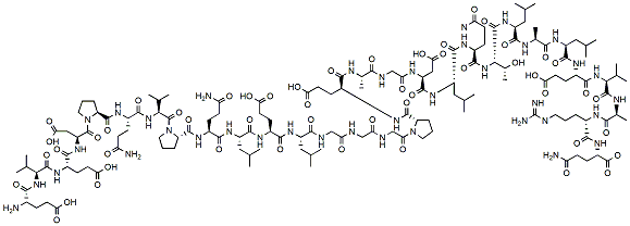 Molecular structure of the compound: C-Peptide 1 (rat) 
