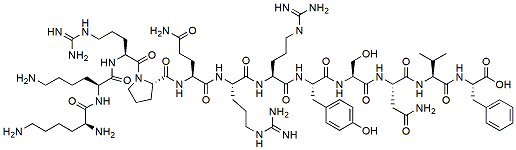 Molecular structure of the compound: DAPK substrate peptide 