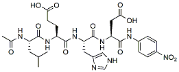 Molecular structure of the compound: Ac-LEHD-pNA
