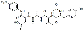 Molecular structure of the compound: Ac-YVAD-pNA