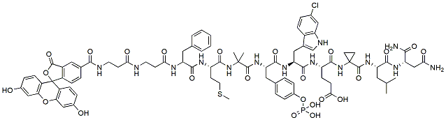 Molecular structure of the compound: 5-FAM-PMDM6