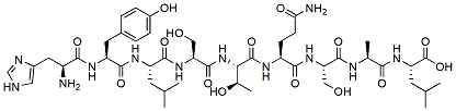 Molecular structure of the compound: Enhanced Green Fluorescent Protein (EGFP) (200-208)