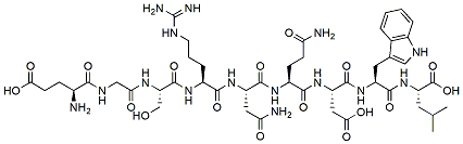 Molecular structure of the compound: Gp100 (25-33), mouse