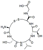 Molecular structure of the compound: Thrombospondin (TSP-1)-derived CD36 binding motif