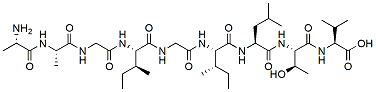 Molecular structure of the compound: MART-1 (27-35) (human)
