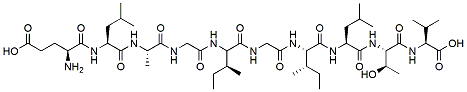 Molecular structure of the compound: [Leu27]-Melan-A, MART-1 (26-35)