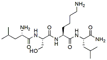 Molecular structure of the compound: LSKL, Inhibitor of Thrombospondin (TSP-1)