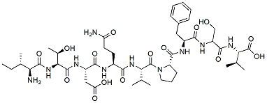 Molecular structure of the compound: GP100 (209–217)