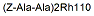 Molecular structure of the compound: (Z-AA)2Rh110