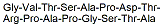 Molecular structure of the compound: MUC1, mucin core