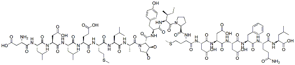 Molecular structure of the compound: HIF-1 alpha (556-574)