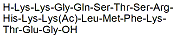 Molecular structure of the compound: [Lys(Ac)382]-p53 (372-389), human