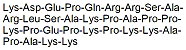 Molecular structure of the compound: F3 peptide