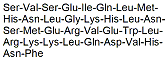 Molecular structure of the compound: Teriparatide